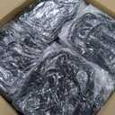 Amylove 120 Pcs Clear Backpack bulk for Stadium Events Heavy Duty PVC Transparent Bookbag for College Workplace Security (15 Inches,Black)