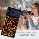 COCOMII Rectangle Case for iPhone 17 Pro Max, Compatible with MagSafe, Amber Tortoiseshell