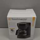 Toastmaster 5-Cup Drip Coffee Maker in Black