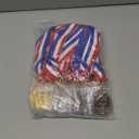 Landical 36 Pcs Gold Silver Bronze Medals Bulk 2" Torch Award Medals with Neck Ribbon Metal Winner Awards for Adults Competitions Sports Football Basketball Tennis Events Party Tournaments Prizes