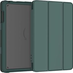 7.1inch Tablet Case Adult Child Friendly DJ&RPPQ with Auto Wake/Sleep and Two Angle Stand, Incompatible with TCL Nokia -Dark Green 7.1inch Tablet Case Adult Child Friendly DJ&RPPQ with Auto Wake/Sleep and Two Angle Stand, Incompatible with TCL Nokia -Dark Green
