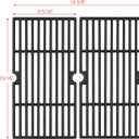 17 Inch Grates G460-0500-W1 463645015 Grill Replacement Parts for Charbroil Grill Grate 463633316 G517-0014-W1 463672416 463642116 463251414 463622515 463672016 463650413 Cast Iron Cooking Grates 2Pcs
