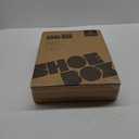 SEE SPRING X-Large Shoe Storage Box Fit Size 11, Clear Plastic Stackable Shoe Organizer for Closet, Space Saving Foldable Shoe Rack Sneaker Container Bin Holder, 12 Pack Clear