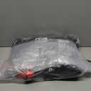 reperkid Medium Stroller Bag for Airplane Travel, Black & Red, 42" H x26 W x13 D, Fits Most Single Strollers Incl. Jogging & Standard Models – Premium Waterproof Cover, Adjustable Shoulder Straps