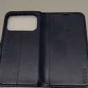 TUCCH Case Wallet for iPhone 17 Pro (6.3") 2025, Stand, RFID Blocking, 4 Card Holder, TPU Shockproof Inner Shell, PU Leather, Magnetic Closure Folio Protective Cover, Dark Blue