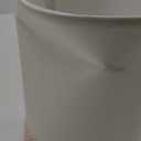 Simple Designs LT2073-GDW Mini Hammered Texture Gold Drip Table Lamp with White Shade