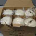 qinxiang 24 Pack Floating Candles, 3 Ivory Unscented Dripless Wax Burning Candles, for Cylinder Vases, Weddings, Party and Holiday