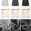 LAPASA Women Thermal Shirt Crewneck Mock Neck Turtleneck Base Layer Fleece Top Thermoflux Lightweight Midweight Heavyweight (XL)