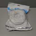 2 x Phone Cable 100 Feet Long Telephone Line Cord with RJ11 6P4C Connectors for Landline Phone, Fax Machine and Modem, for Both in-Wall and Out-Wall Using, White, AV04221