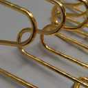 8 Pieces Tea Cup and Saucer Display Holder Rack Metal Saucer Tea Cup Holder Display Coffee Mug Organizer for Plate Teapot 6.22 x 2.44 Inches (Rose Gold, Spiral Style)