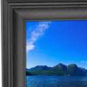 Mxtallup 9x25 Picture Frame Real Wood Poster Frame 9x25 Photo Frames for Family Photos Black 9x25Panoramic frame including Hanging Hardware for Wall (T23B925)