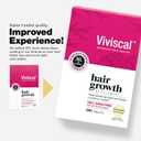 Viviscal Hair Growth Supplements for Women, Thicker Fuller Hair Support for Thinning Hair and Hair Loss, with Biotin and Marine Collagen, Drug-Free, 180 Tablets, 90-Day Supply