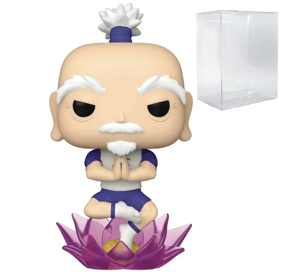 POP Hunter x Hunter - Isaac Netero Funko Vinyl Figure (Bundled with Compatible Box Protector Case), Multicolored, 3.75 inches