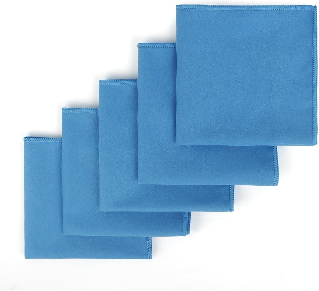 3 x Scotamalone Handkerchiefs for Men Sweat Absorbing Sport Microfiber Hankies for Wicking Sweat from Hands, Face, Body