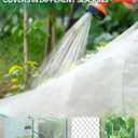 Breeze Touch 25PCS Garden Hoops for Raised Beds, PVC-Coated Greenhouse Hoops for Row Cover & Frost Protection, Rust-Free Garden Tunnel Hoops Kit with Clips, Plant Support for 3.5ft - 4ft Wide Beds
