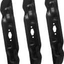 Ultra High-Lift Bagging Blade Set for Enduro XT1-GT54 XT1-ST54 Ultima ZT1-54 ZT2-54 54" Zero-Turn Mower, Replaces Cu b Cad et Craft sman MTD 742P05086 742-05086 CMXGZAM110194 (3 Pack)