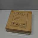 5x5 Picture Frames Set of 4- Rustic Retro Photo Frame with Real Glass Wall Mount and Tabletop Display Family Friends Wedding Gift (ps-Mix Color-4pcs)