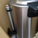 Commercial Coffee Urn, 50 Cup Coffee Maker, Hot Water Dispenser