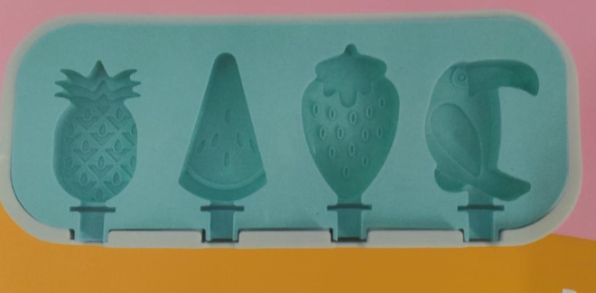 Silicone Fruit Pop Mold 3 Pack