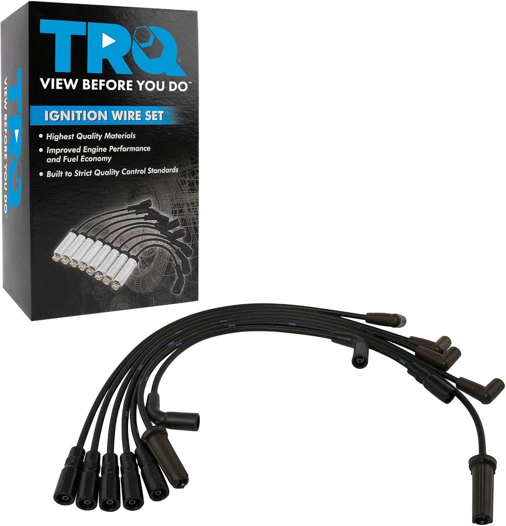 TRQ Ignition Spark Plug Wire Kit Set for GM Pickup Truck SUV Van V6 4.3L New