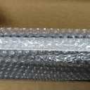 Threshold Ramps for Wheelchairs, Adjustable Height 1.8"-5.3" and 24"x36" Platform Aluminum Wheelchair Ramp, Door Threshold Ramps with a Non-Slip Thick Door Mat for Scooters, Power Chairs, Cart