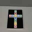 Abbey Press 401155 Wall Cross-Jesus Loves Me Blocks