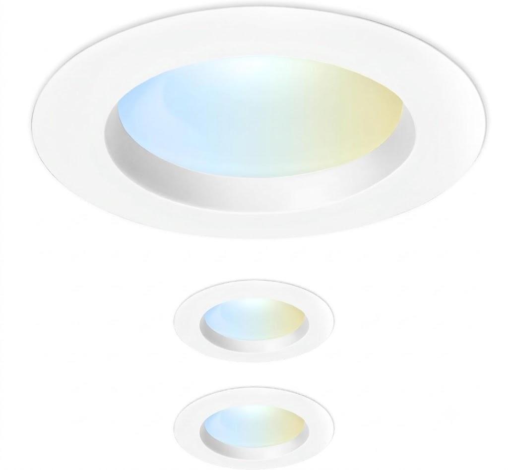 Feit Electric Canless Recessed Downlight LEDR56HO/6WYCA/6-5CCT Dimmable 1290lm - 2 Pack