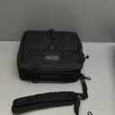 3 Inch D-Ring Zipper Binder Backpack for 700+ Sheets Capacity& 13 Inch Laptop Compartment, Detachable 3-Ring Zip Up Binder Bag with Backpack Straps& Water Bottle Pocket for School (Black)