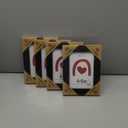 4x6 Picture Frame 4 Pack, Black Solid Wood Gallery Photo Frame, Wall Hanging or Tabletop Display