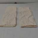 THREAD SPREAD 100% Egyptian Cotton Pillow Cases - 1000 Thread Count Pillow Cases Queen/Standard Size Set of 2, Soft & Breathable Extra Long Staple Sateen Weave Cotton Pillow Covers for Bed - Ivory