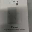 Ring Chime — Enhanced audio for real-time alerts you can hear from anywhere, easy plug-in setup, simple wifi & Bluetooth connectivity, sleek design, White