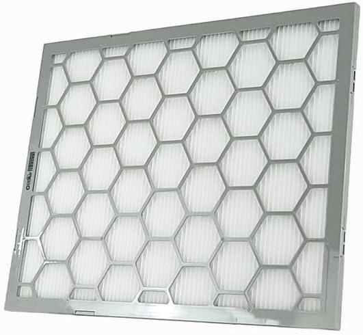 Air Filter - OlitAir Furnace/HVAC/Air Condition, 25 x 20 x 1, MERV Rating 13-5-Pack with Reusable ABS Plastic Frame - Pleated, PET/PP