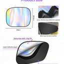 Car Window Shades,Car Accessories Universal Vehicle Side Window Sun Shade,UV Protection Heat Resistance Automotive Windows Sunshades,Compatible with Most SUVs,Cars,Sedan (Rear Window)