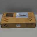 QEEIG Bathroom Floating Shelves for Wall - 15.7" Wall Mounted Shelf Over Toilet Farmhouse Home Decor Display Bookshelf Small 15.7 x 6.7 inch Set of 2, Rustic Brown (008-40BN)