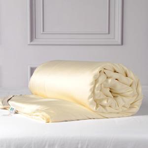 CUDDLE DREAMS Silk Filled Comforter for All Season, Detachable Tencel Duvet Cover for Easy Care, Naturally Breathable (Ivory, Twin) (TWIN, 68 IN x 88 IN)