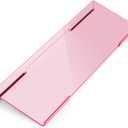 Ergonomic Computer Keyboard Stand for Desktop (Clear Pink), Keyboard Tilted Elevated Rack Key Board Holder Riser Stand for Office Home Desk Work