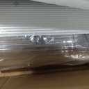 51 inch Amber/White 12V-28V nterval LED Light Wrecker Beacon Flashing Light Strobe Light Bar Emergency Trailer LED Lights Bar for Snowplow, Tow Trucks, Crane,