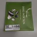 EXPAWLORER Dog Socks to prevent Licking and Slipping, Winter Dog Shoes for Cold Weather Snow, Paw Protectors for Hardwood Floors Anti-Slip, Dog Booties for Small Medium Large Senior Dogs, Black Grey L