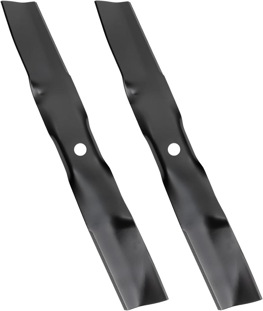 Belleone UC22008 Mower Blade Compatible with John Dee re 42" Mower Deck, Fit for John Dee reZ315E Z320M Z320R Z335E Z335M Z345M Z345R X330 X350 X354 X370, Replace M170642, 2 Pack