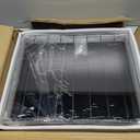 Car Display Case, 1/64 Scale Toy Cars Wheels Display Case, 2Pcs Acrylic Toy Car Storage, Model Car Collectors Showcase, Wall Mount Display & Desktop Display Shelf, Black