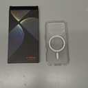 TORRAS Stronger Magnetic Shockproof for iPhone 17 Pro Case, Compatible with MagSafe, MilitaryGrade Drop Protection, Camera Control, DIY Button, Slim Clear Phone Case for iPhone 17 Pro, Clear