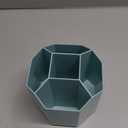 360 Rotary Desktop Holder, 5 Divider Pen Holder, Desk Cosmetics Makeup Stationery Storage Holder Remote Controller Desk Organizer for For Home, Office, Classroom & Art Studio (Blue)