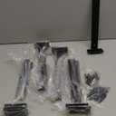 12 Pack - 12 inch Black Hidden L Shelf Bracket (1/5 Inch Thicked) Iron Floating Shelf Brackets Rustic Industrial Metal Brackets for Shelf Support