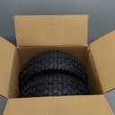 15x6.00-6 Replacement Lawn Mower Tires - 2 Pack Heavy Duty15x6.00-6nhs Rubber Tire and Wheel - Riding Lawn Mower Tires with Bearing Bore 3/4 Inch - Compatible with Most Riding Mowers and Lawn Tractors