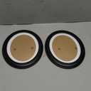 2PCS Oval Frame 8x10 Inch Picture, 8 by 10 Black Photo for Wall With Mounting Screws and Hooks, Vintage Oval