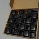 28 Pcs Chair Leg Sliders for Carpet, Square Chair Leg Floor Protectors Glides, Silicone Furniture Leg Protectors Caps, Carpet Protectors Table Feet Teflon Covers Pads (Fit:11/8" ~ 11/2")