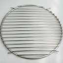 Stainless Steel Cooking Grate 67 x 40 cm Expert + Diameter 29 cm Removable Round Grill Only 12 mm Bar Spacing, Rods, Ø 4 mm, Stable, 2pack 