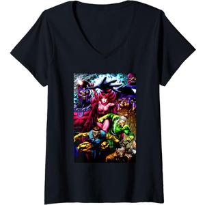 Marvel X-Men Brotherhood Of Mutants Group Shot Poster  T-Shirt, Large