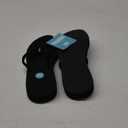 REEF Women's Cushion Breeze Flip Flops (9, Black/Black)