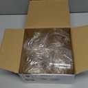 Patelai 4 Pieces Sugar Bowl Acrylic Clear Sugar Bowl with Lid and Salt Spoon Storage Jar with Airtight Lid for Salt, Tea, Spices, Herbs, Condiments(13 oz)